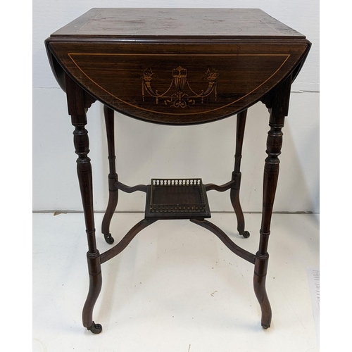 495 - A late Victorian inlay rosewood table, A/F
Location:A4B
If there is no condition report shown, pleas... 