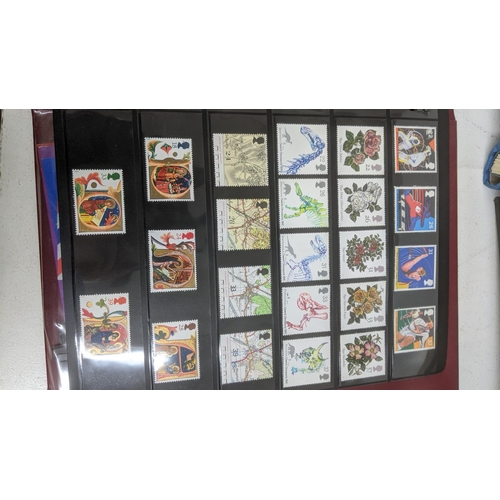 446 - A collection of part filled stamp albums from around the world to include examples from Jersey, Irel... 