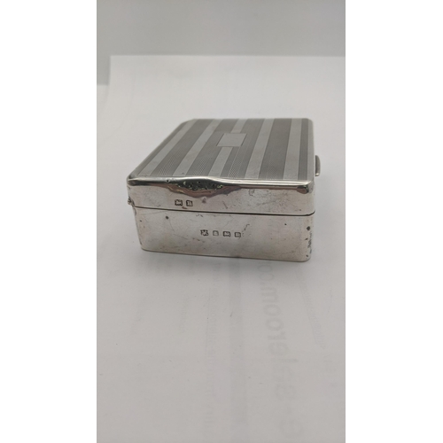 119 - A William Neale and son silver cigarette case hallmarked Birmingham 1928
Location:A3T
If there is no... 