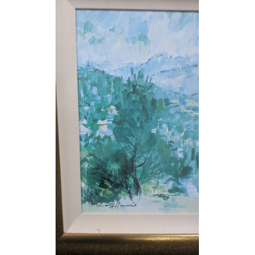 184 - A Rolf Harris signed, limited edition print in a gilt coloured frame, 78cm x 64cm
Location:RWM
If th... 