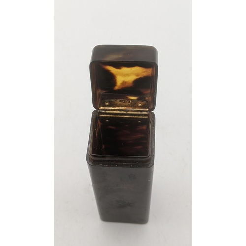 69 - An early 20th century Asprey tortoiseshell case  82x2.9cm
Location:CAB1
If there is no condition rep... 