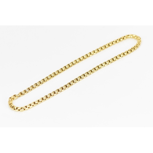 178 - An 18ct yellow gold Fope cable chain necklace, having a lobster claw clasp, stamped FOPE 750, 51.5cm... 