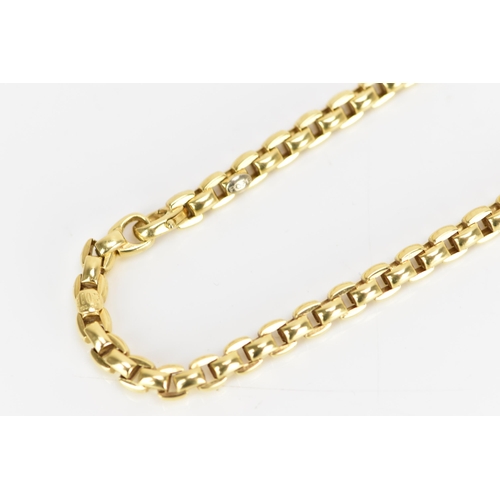 178 - An 18ct yellow gold Fope cable chain necklace, having a lobster claw clasp, stamped FOPE 750, 51.5cm... 