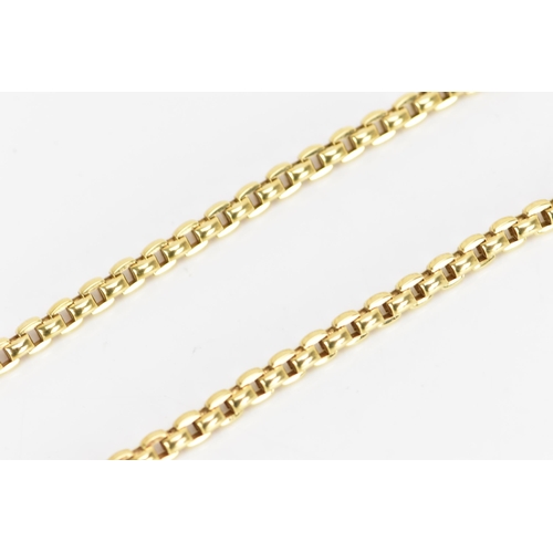 178 - An 18ct yellow gold Fope cable chain necklace, having a lobster claw clasp, stamped FOPE 750, 51.5cm... 