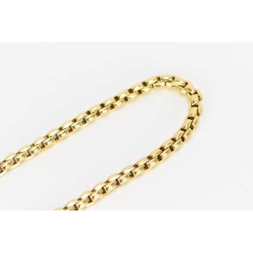 178 - An 18ct yellow gold Fope cable chain necklace, having a lobster claw clasp, stamped FOPE 750, 51.5cm... 