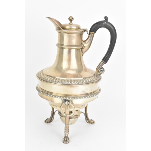 28 - A Victorian silver hot water kettle, by Dobson & Sons (Thomas William Dobson), hallmarked London 188... 