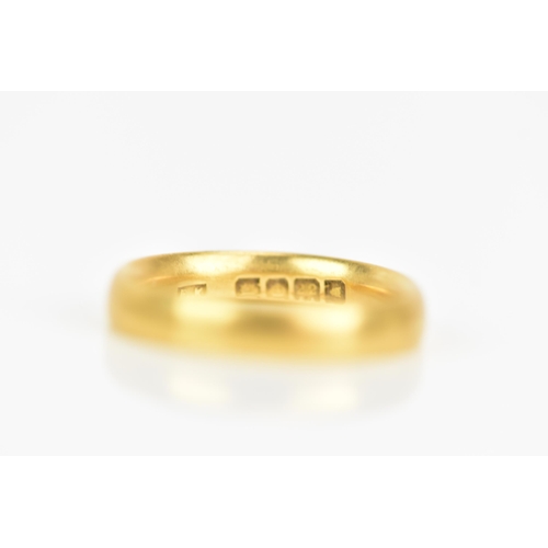 79 - A 22ct yellow gold wedding band, ring size L 1/2, 5.1 grams
If there is no condition report shown, p... 