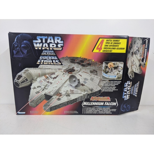 10 - A Star Wars electronic Millennium Falcon by Kenner in its original box
Location:AIB
If there is no c... 