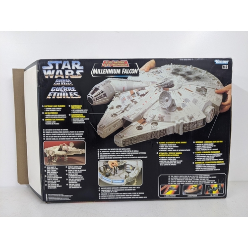 10 - A Star Wars electronic Millennium Falcon by Kenner in its original box
Location:AIB
If there is no c... 