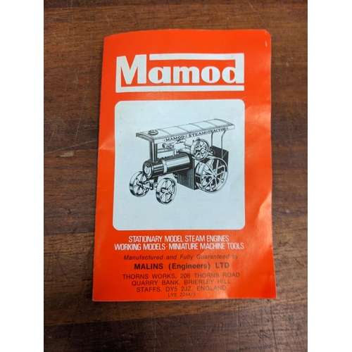 2 - A Mamod steam roller SR1a with original box and booklet
LocationBWR
If there is no condition report ... 