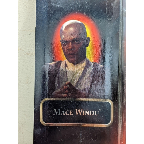 20 - A 2021 Hasbro Star Wars autographer Episode ! carded Mace Windu commemorative 50 years of Lucas film... 