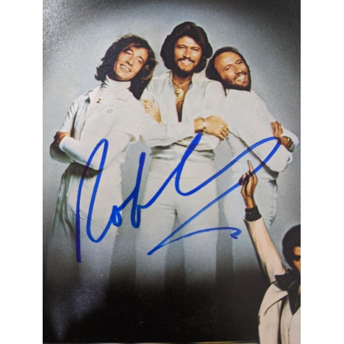 27 - Saturday Night Fever signed record sleeve by Robin Gibb and a Tom Cruise and Dustin Hoffman signed '... 