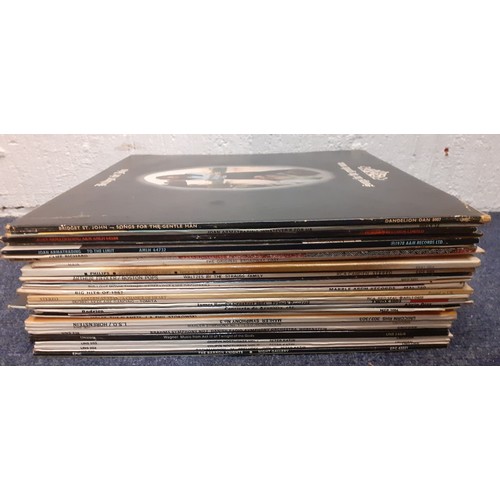 191 - A small quantity of LP's and 45rpm singles, mainly classical and easy listening to include a Rolling... 