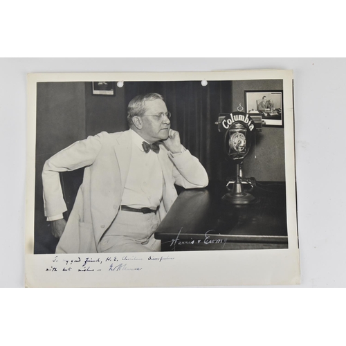 138 - Press photographs, one of Joseph P Kennedy and Charalambos Simopoulos (Greek diplomat who was ambass... 