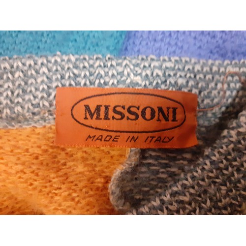 3 - Missoni- A ladies 3-Piece wool mix matched outfit comprising a sweater dress approx 36