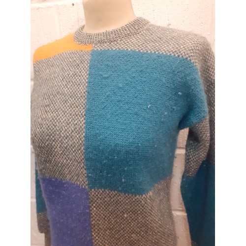 3 - Missoni- A ladies 3-Piece wool mix matched outfit comprising a sweater dress approx 36