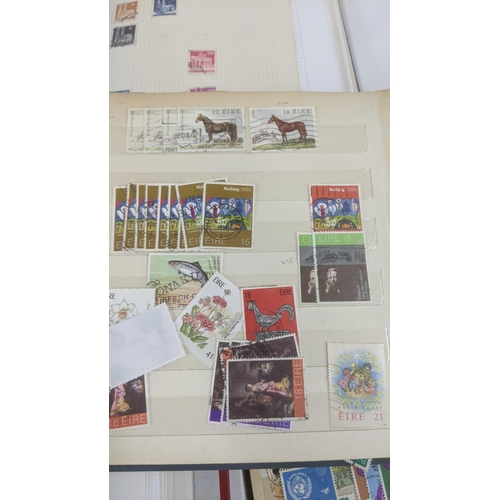 165 - Stamps form around the world in a selection of part filled albums to include commonwealth and commem... 