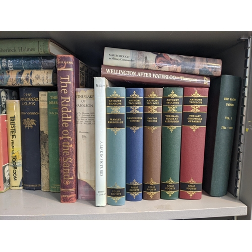 459 - Books to include Folio Society books - Anthony Trollope Family Parsonage, Doctor Thorne and other Fo... 