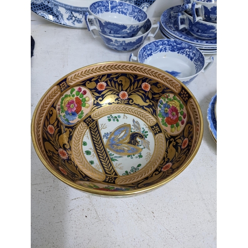 91 - A selection of Victorian and later ceramics to include a Victorian dessert service, a Carlton ware b... 