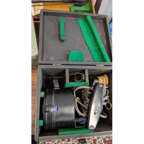 491 - A collection of boxed military related tools to include parts for an Astro Compass Mk 2, an aircraft... 