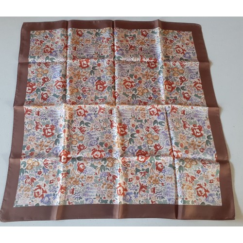 152 - Liberty- A group of 7 vintage silk scarves A/F circa 1970's-80's. Location: BWR
Condition: Some have... 