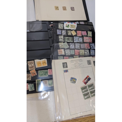 241 - A collection of British stamps and stamps from around the world to include 'Cayman Islands', 'Palest... 