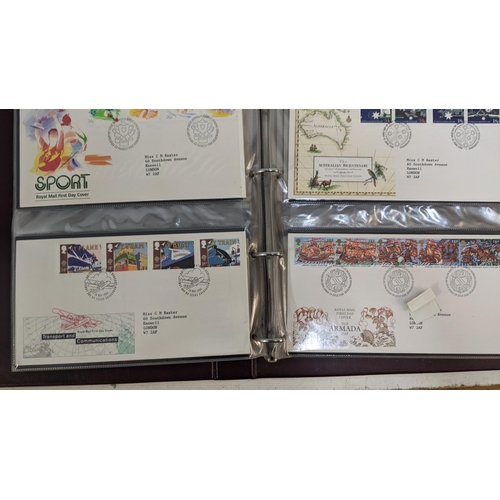 247 - A large collection of British first day cover stamps, PHQ cards and other items of philatelic intere... 