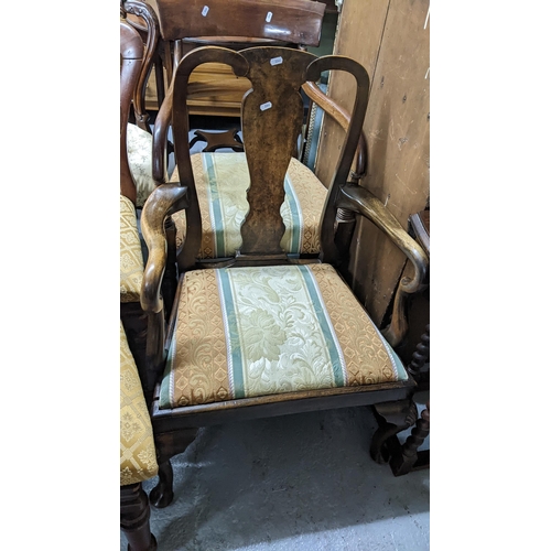 408 - Mixed chairs to include four late Victorian mahogany balloon back dining chairs and others
Location:... 