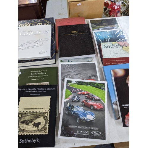 328 - Auction catalogues from RM auctions, Sotheby's, some still sealed, mainly relating to classic vehicl... 