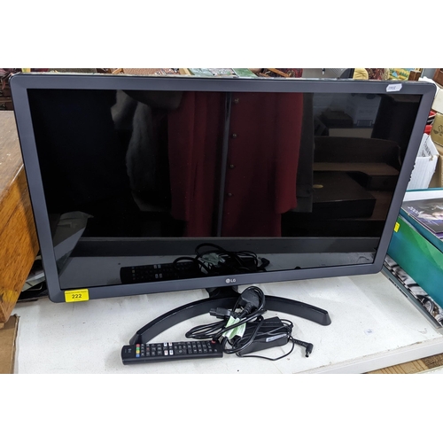 222 - An LG 28 inch TV
Location:A1M
If there is no condition report shown, please request