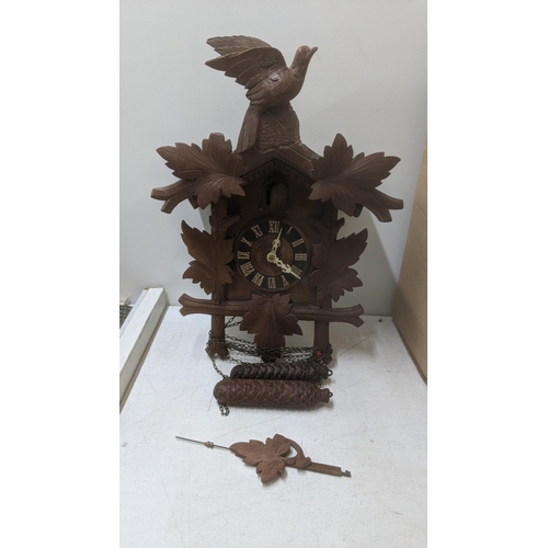 427 - A mid 20th century cuckoo clock Location:LWM
If there is no condition report shown, please request