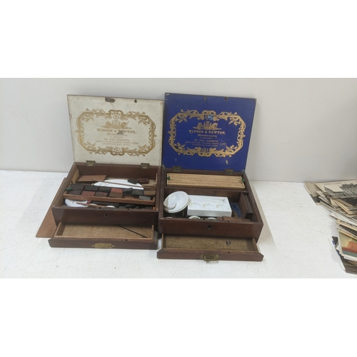 435 - Two Windsor and Newton art boxes A/F Location:10.3
If there is no condition report shown, please req... 