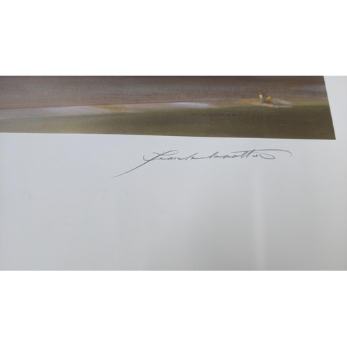 532 - Two unframed prints depicting Tornado F3 Aircrafts to include a limited edition signed Frank Wotton,... 