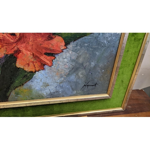 260 - Noparat - a study of flowers, oil on canvas, EH Bond - still life of flowers, oil on board
Location:... 