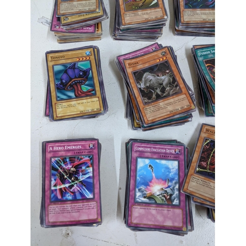 336 - A collection of Yu-Gi-Oh cards, trading card game along with official rulebook
Location: A3F
If ther... 