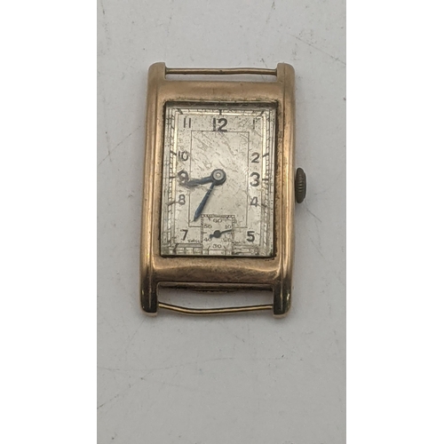 69 - A 9ct yellow gold cased wristwatch, total weight 14.5g
Location:CAB5
If there is no condition report... 