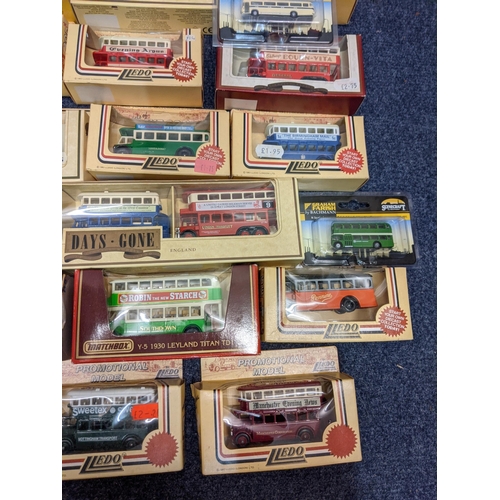 81 - Lledo Days Gone, Solido, Oxford diecast, model buses to include mainly Double Deckers
Location:S-1
I... 