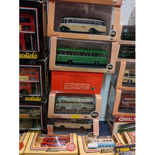 81 - Lledo Days Gone, Solido, Oxford diecast, model buses to include mainly Double Deckers
Location:S-1
I... 