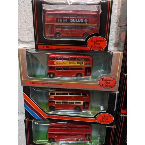 84 - Seven gift sets, all boxed to include a Maidstone & District set containing a Leyland PD 213 Highrid... 