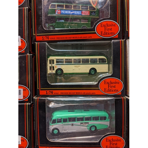 84 - Seven gift sets, all boxed to include a Maidstone & District set containing a Leyland PD 213 Highrid... 