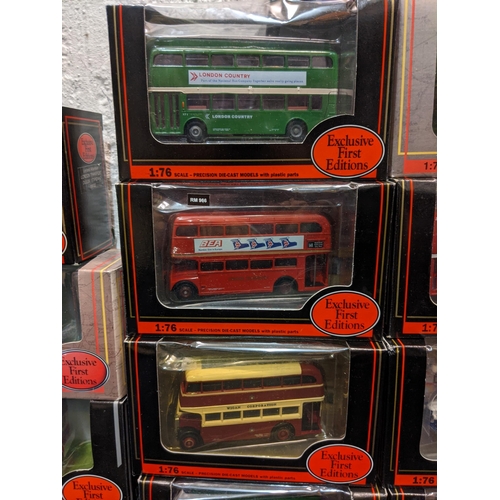 84 - Seven gift sets, all boxed to include a Maidstone & District set containing a Leyland PD 213 Highrid... 