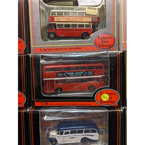 84 - Seven gift sets, all boxed to include a Maidstone & District set containing a Leyland PD 213 Highrid... 