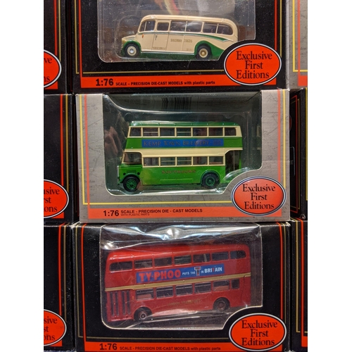 84 - Seven gift sets, all boxed to include a Maidstone & District set containing a Leyland PD 213 Highrid... 