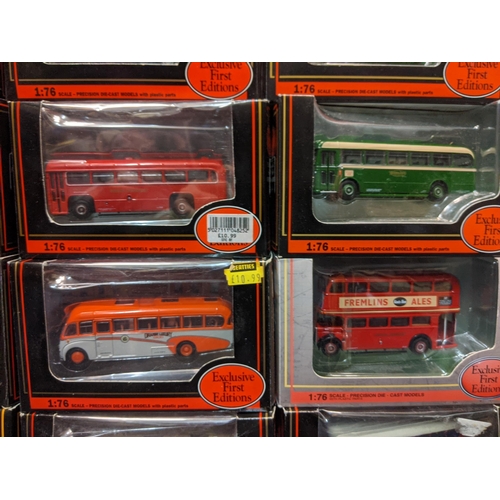 86 - Twenty-eight Exclusive First Editions to include a AEC RF Bus - London Transport Country Service (23... 