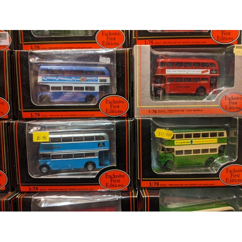 86 - Twenty-eight Exclusive First Editions to include a AEC RF Bus - London Transport Country Service (23... 