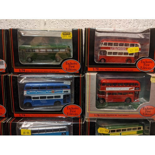 86 - Twenty-eight Exclusive First Editions to include a AEC RF Bus - London Transport Country Service (23... 