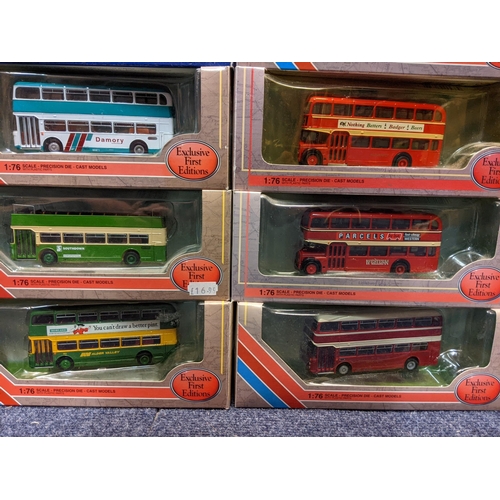 87 - Twenty-six boxed model buses, twenty five Exclusive First Editions and one from the Gilbow Railway C... 