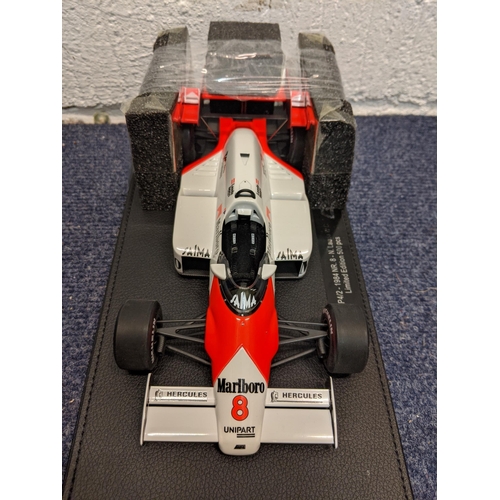 97 - A boxed model F1 McLaren MP412- 1984 NR.8 - N Lauda WC limited edition 500 pieces by GP Replicas
Loc... 