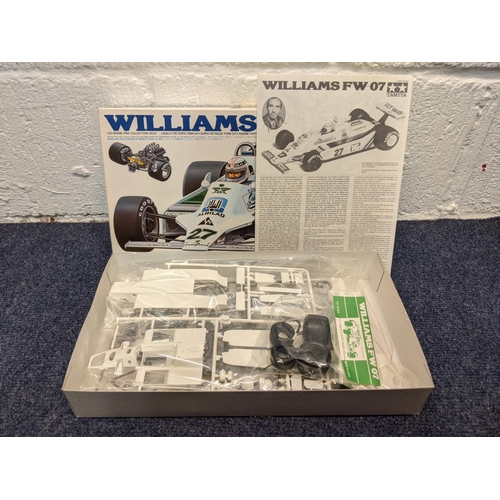 98 - ***THIS LOT HAS BEEN WITHDRAWN***Six Tamiya boxed model racing car building kits to include a Big Sc... 