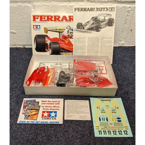 98 - ***THIS LOT HAS BEEN WITHDRAWN***Six Tamiya boxed model racing car building kits to include a Big Sc... 